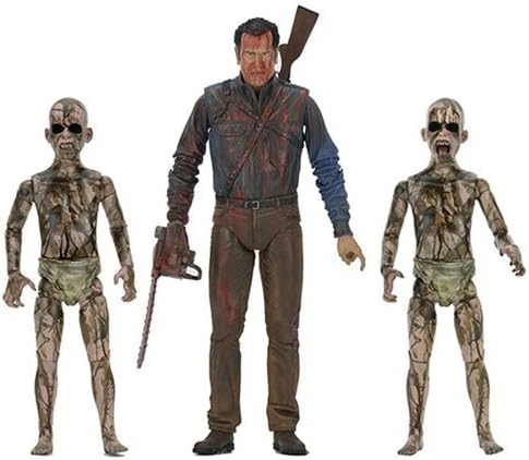 Ash Vs Evil Dead 7 Figures - Bloody Ash Vs Demon Spawn 3-Pack by Ash Vs Evil Dead