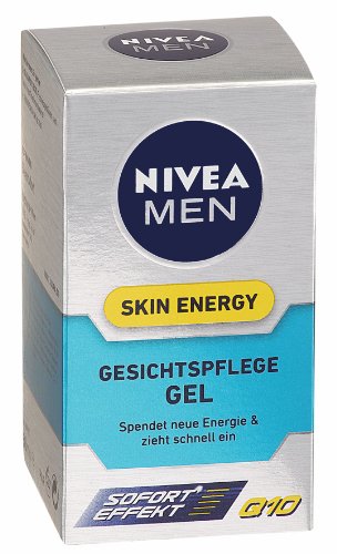 Nivea Men Skin Energy Feuchtigkeits Gel 50 ml, Q10