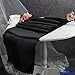 OurWarm Black Satin Table Runner 12
