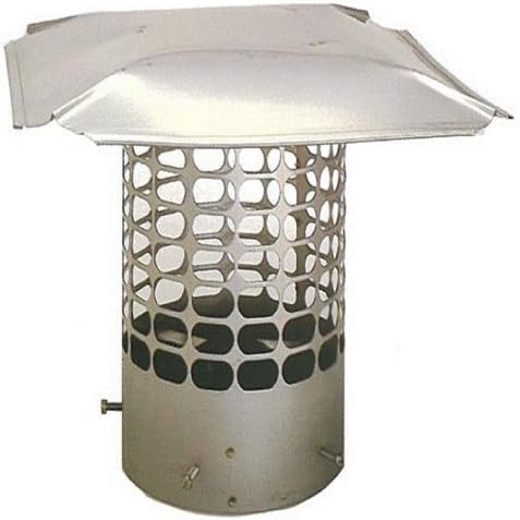 The Forever Cap CCSS7RM 7-Inch Stainless Steel Masonry Round Chimney Cap