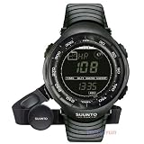 Suunto Vector HR Wrist-Top Computer Sports Watch with Heart Rate - Black Negative Face (SS015301000)
