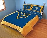 West Virginia Reversible Queen Comforter Set