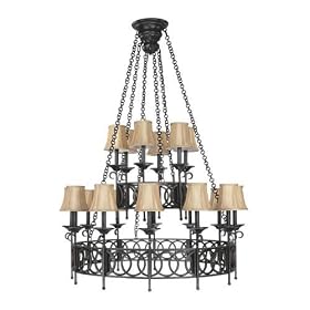 Thomas Lighting - M3145-40 : Athens Eighteen-light foyer hall fixture by Thomas Lighting