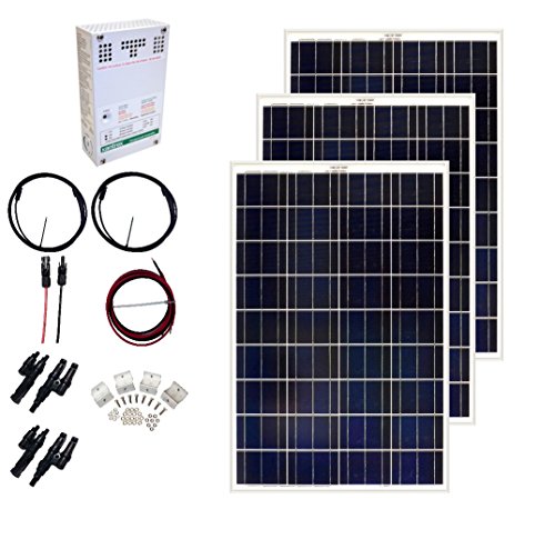  Solar GS-300-CKIT-A 300W Solar Charging Kit for 12/24V Battery Banks