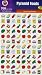 PYRAMID FOODS CHART STICKERS