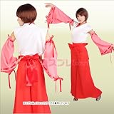 【激安 コスプレ】ひぐらしのなく頃に竜宮レナ羽入巫女風 Sサイズ z74