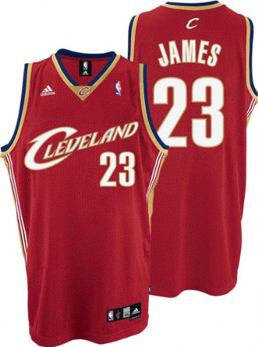 LeBron James Jersey: adidas Maroon Swingman #23 Cleveland Cavaliers Jersey