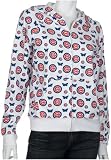  : Chicago Cubs Women's Allover Logo Hoodie