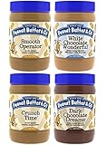 Peanut Butter & Co. Top Sellers Pack, 16 Ounce Jars (Pack of 4)