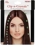 Mia Clip-n-Crystals Hair Crystals, Blue, 1 Ounce