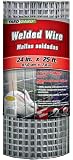 G & B 309312A 24-Inch x 25-Foot 1-Inch Galvanized Mesh Welded Mesh Fence