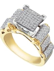 0.50CTW DIAMOND MICRO PAVE RING