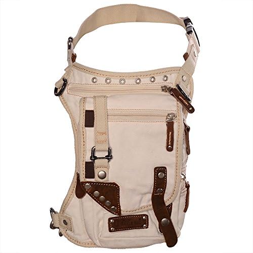 Ukoala Why Not 7" Cross-body Drop Leg Waist Bag, Unisex, Cotton