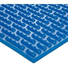 Ergomat Nitrile Rubber Anti-Fatigue Mat, for Wet Environments, Blue