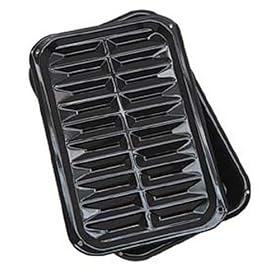 Range Kleen Porcelain 8-1 2-Inch-by-13-Inch Broil and Bake Pan by Range Kleen