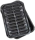 Range Kleen Porcelain 8-1/2-Inch-by-13-Inch Broil and Bake Pan