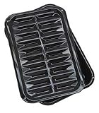 Range Kleen Porcelain 8-1/2-Inch-by-13-Inch Broil & Bake Pan
