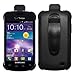 Cbus Wireless Black Holster Case w/ Ratcheting Belt Clip for Samsung Illusion / i110 / Galaxy Proclaim