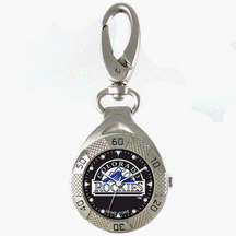 Buy Game Time Mens MLB Colorado Rockies Clip On Watch #MG-COL by Game Time
