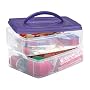 Snap 'n Stack Craft Organizer Medium Rectangle 2 Layers