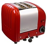 Dualit Vario 2-Slice Classic Bread Toaster Red