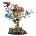 Wake-Up Call Fun Cat & Bird Tree Figurine: Unique Cat Lover Home Decor by The Bradford Exchange