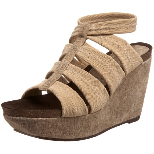 Donald J Pliner Women'S Bahara Wedge Sandal,Beige/Bronze,9 M US