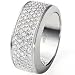 Goldmaid Damen-Ring PremiumShine 925 Sterlingsilber 118 Steine Gr. 54 Pa R685S54