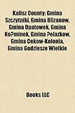 Kalisz County: Gmina Szczytniki, Gmina Blizanow, Gmina Opatowek, Gmina Ko?minek, Gmina ?Elazkow, Gmina Cekow-Kolonia, Gmina Godziesze-