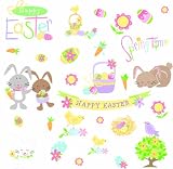 RoomMates RMK1138SCS Happy Easter Peel & Stick Wall Decals