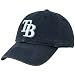Apparel : Twins Enterprise Tampa Bay Rays Navy Blue Franchise Fitted Hat