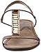 Anne Klein Sport Women's Karmina Wedge Sandal,Black,10 M US