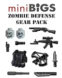miniBIGS Zombie Defense Pack (13 Pieces) - LEGO Compatible Weapons