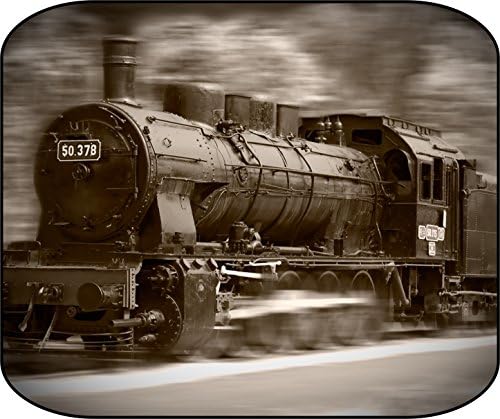 Old Locomotive Tranin 1800s Mouse Pads Mousepad, Computer, Desktop Supplies Unique Photo Art
