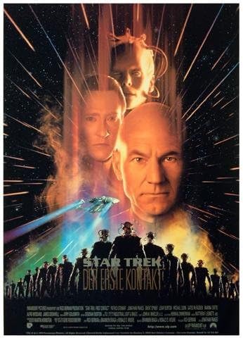 Star Trek - Der Erste Kontakt Gemany Movie Poster (98 X 68cm)