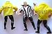 SET OF 3 LOOSE FIGURES - REFEREE - SECURITY GUARD & EVENT STAFF