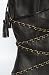 thumbnail: 80%20 The Bobbie Chain Gathered Hidden Wedge Boot in Black,Shoes for Women from 80%20