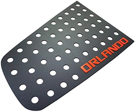 Window C-Pillar Lettering Sports Plate For Chevrolet 2010-2014 Olrando /Red