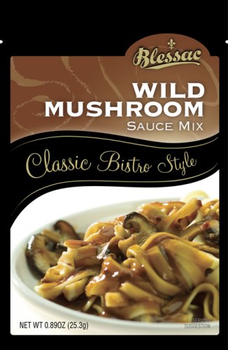 WILD MUSHROOMS SAUCE MIX - 0.89 Oz - Make a cup of sauce by BLESSAC