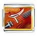 First Chair Violin Musical Italian Charms Bracelet Link