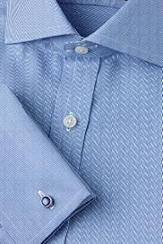Sartorial Pure Cotton Fine Ribbed Shirt
