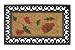 William Armes Wrought Iron Effect with Coir and Wild Poppy Design, 75 x 45 cm