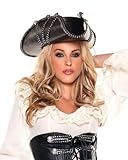 Mystery Costumes/Pacific Group MHA8822 Rouge Pirate Hat Adult Mystery Costumes/Pacific Group MHA8822 Rouge Pirate Hat Adult