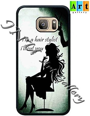 GNU Art Gallery © Samsung Galaxy S7 Edge TPU Case New Custom Design AR1765 Hairdresser (Only Fit Samsung Galaxy S7 Edge)