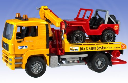Bruder 02750 MAN TGA Abschlepp-LKW