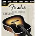 Fender 70L 80/20 Bronze Ball End 12-52, Acoustic Guitar Strings