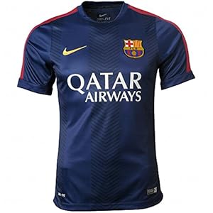 NIKE Mens Dri-FIT Barcelona Squad PM Top Medium