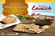 Nejaime's Lavasch Seeded Whole Grain, Restaurant Style, 5.5 ounce Boxes (Pack of 12)