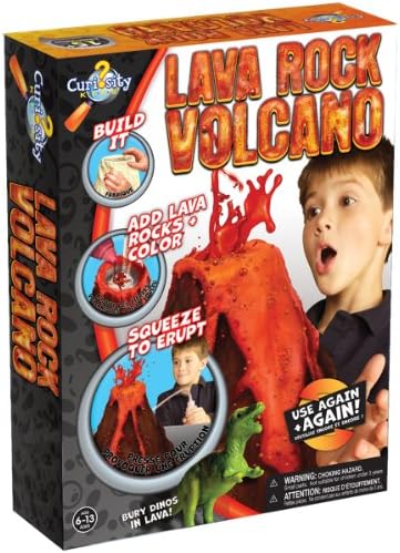 Brand New Curiosity Kits-Lava Rock Volcano