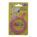 スヌーピー ぷぅぴぃ リング歯ブラシ ピンク
